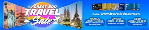 bdo travel sale 2024|Book your 2024 travels at The Great BDO Travel Sale.